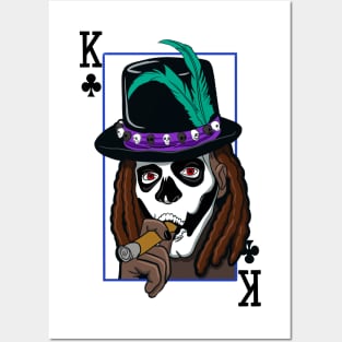 Voodoo King of Clubs Posters and Art